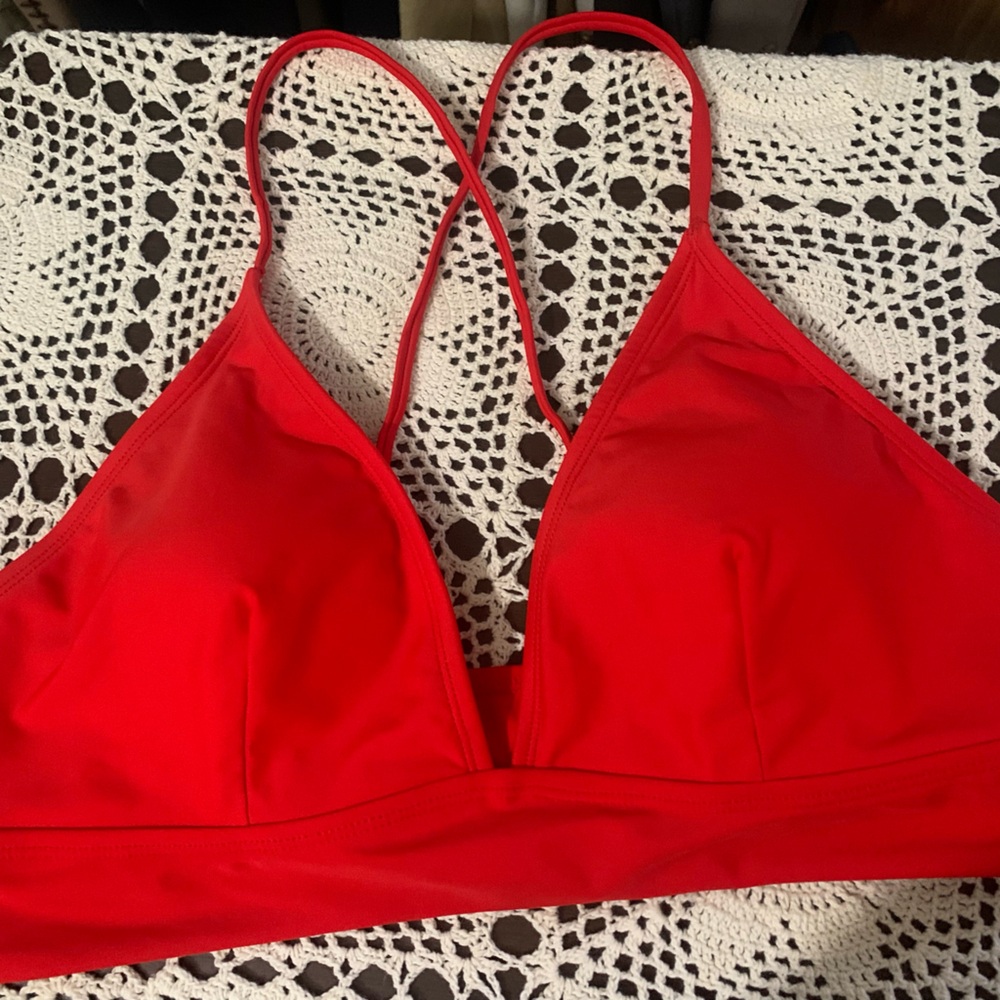Ladies swimwear size XL red